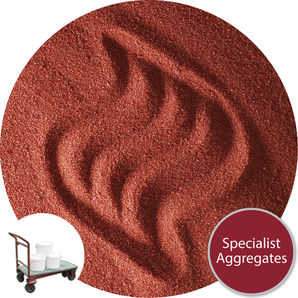Coloured Sand - Devonian Red - Collect